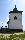 Liptovská Mara (Liptovská Sielnica) - Veža a základy Kostola Narodenia Panny Márie foto © Hana Farkašová 6/2019