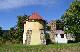 Krásny Brod - Kaplnka Ochrany Presvätej Bohorodičky (vedľa zvonica a v pozadí ruiny kláštora)